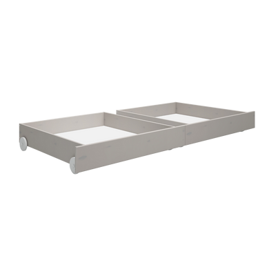 Cajones para cama individual y litera, Gris