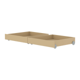 Bed Drawers, 2 pcs, 90x200 cm, Sand