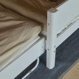 Uittrekbed, 90x190 cm, Wit