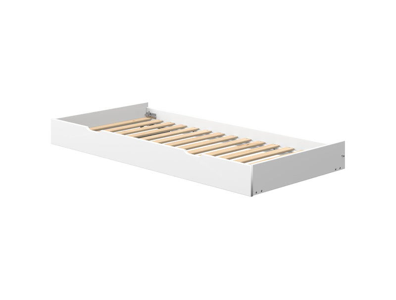 WHITE & NOR Pull-out Bed, 90x190 cm, White