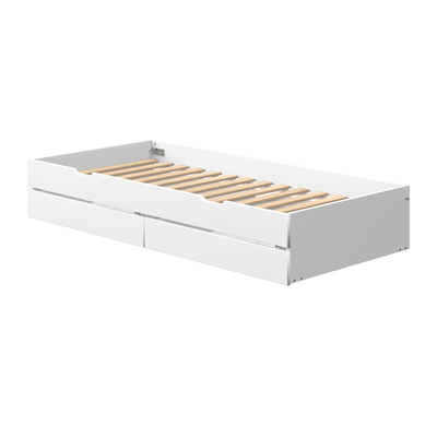 NOR Trundle Pull-out Bed, White