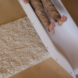 Toboggan pour lit haut 120 cm, Blanc, WHITE & NOR