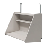 Click-on Desk for High-Beds, Grey ACCESSORIES click-on-desk-grey-washed  flexa-com.myshopify.com