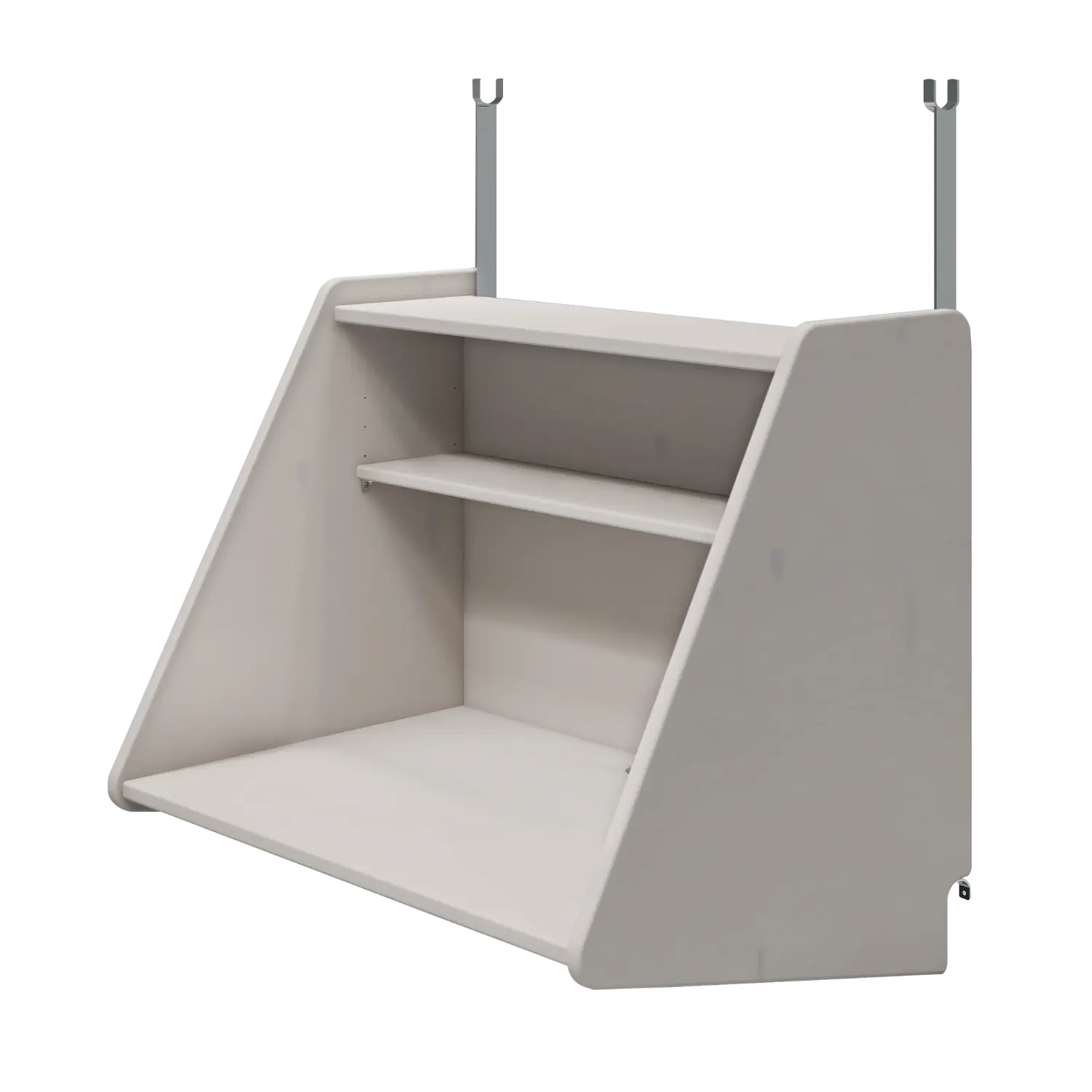 Click-on Desk for High-Beds, Grey ACCESSORIES click-on-desk-grey-washed  flexa-com.myshopify.com