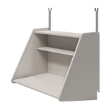 Click-on Desk for High-Beds, Grey