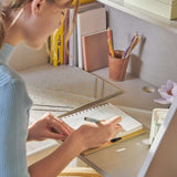 Click-on Desk for High-Beds, Grey