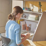Click-on Desk for High-Beds, Grey