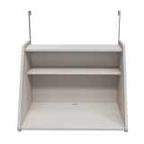 Click-on Desk for High-Beds, Grey