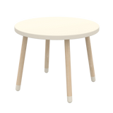 DOTS Play Table, Ø60 cm, MDF, Cream DESK play-table-cream  flexa-com.myshopify.com