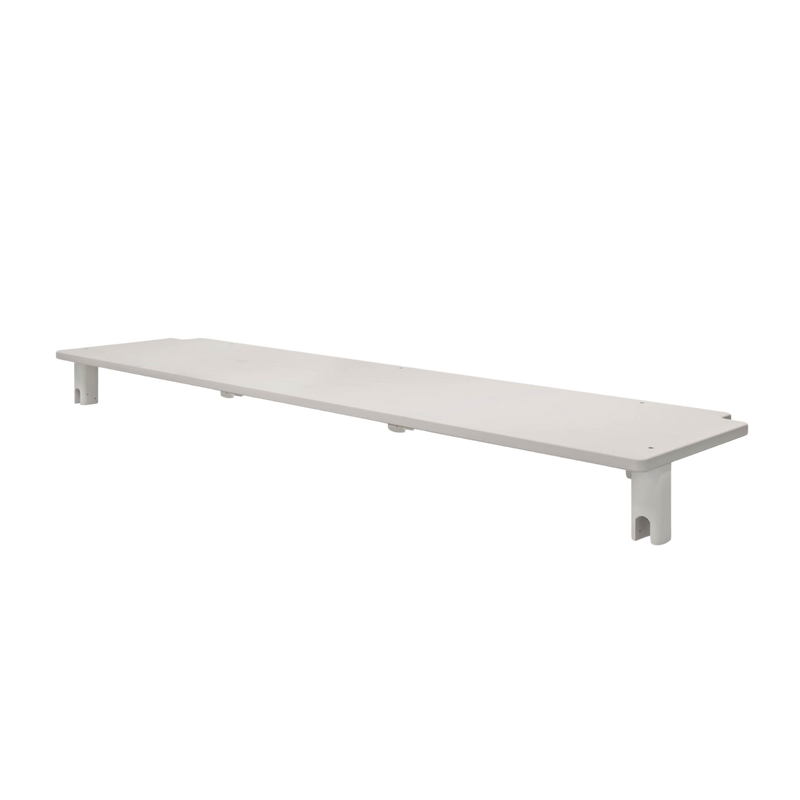 Bureau pour lits hauts, Gris