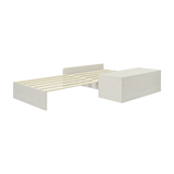 Sofa Module for High Bed 184 cm, 77x180 cm, White