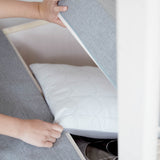 Module canapé pour lit haut 184 cm, 77x180 cm, Blanc