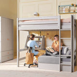 Sofa Module for Casa High Bed, 77x180 cm, Grey