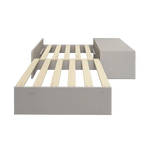 Sofa Module for High Bed 184 cm, 77x180 cm, Grey ACCESSORIES casa-module-grey-washed  flexa-com.myshopify.com