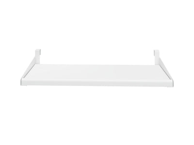 Click-on hanging shelf