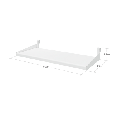 Click-on Hanging Shelf, White