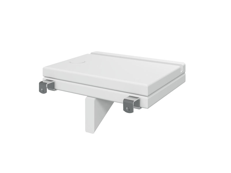 Click-on Tablet holder for Beds, White