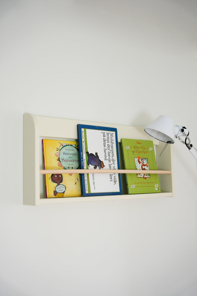 DOTS Display shelf, 75 cm, MDF, Cream