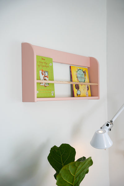 DOTS Étagère-présentoir à livres, 75 cm, MDF, Blushing Pink