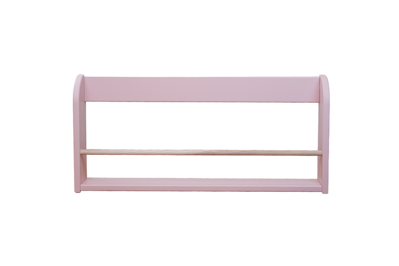 DOTS Buchablage, 75 cm, MDF, Blushing Pink