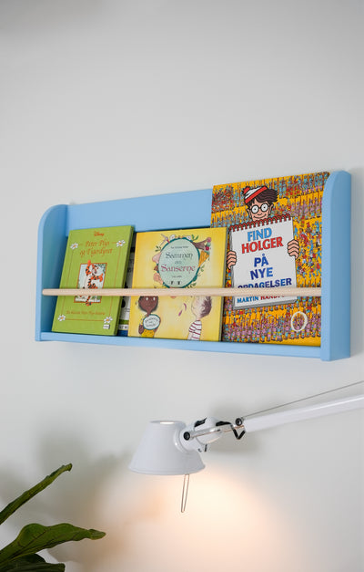 DOTS Display shelf, 75 cm, MDF, Blue Skies