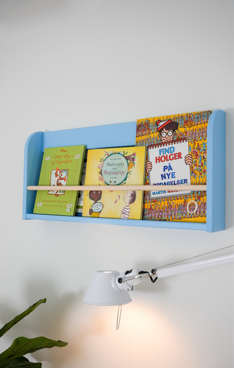 DOTS Display shelf, 75 cm, MDF, Blue Skies