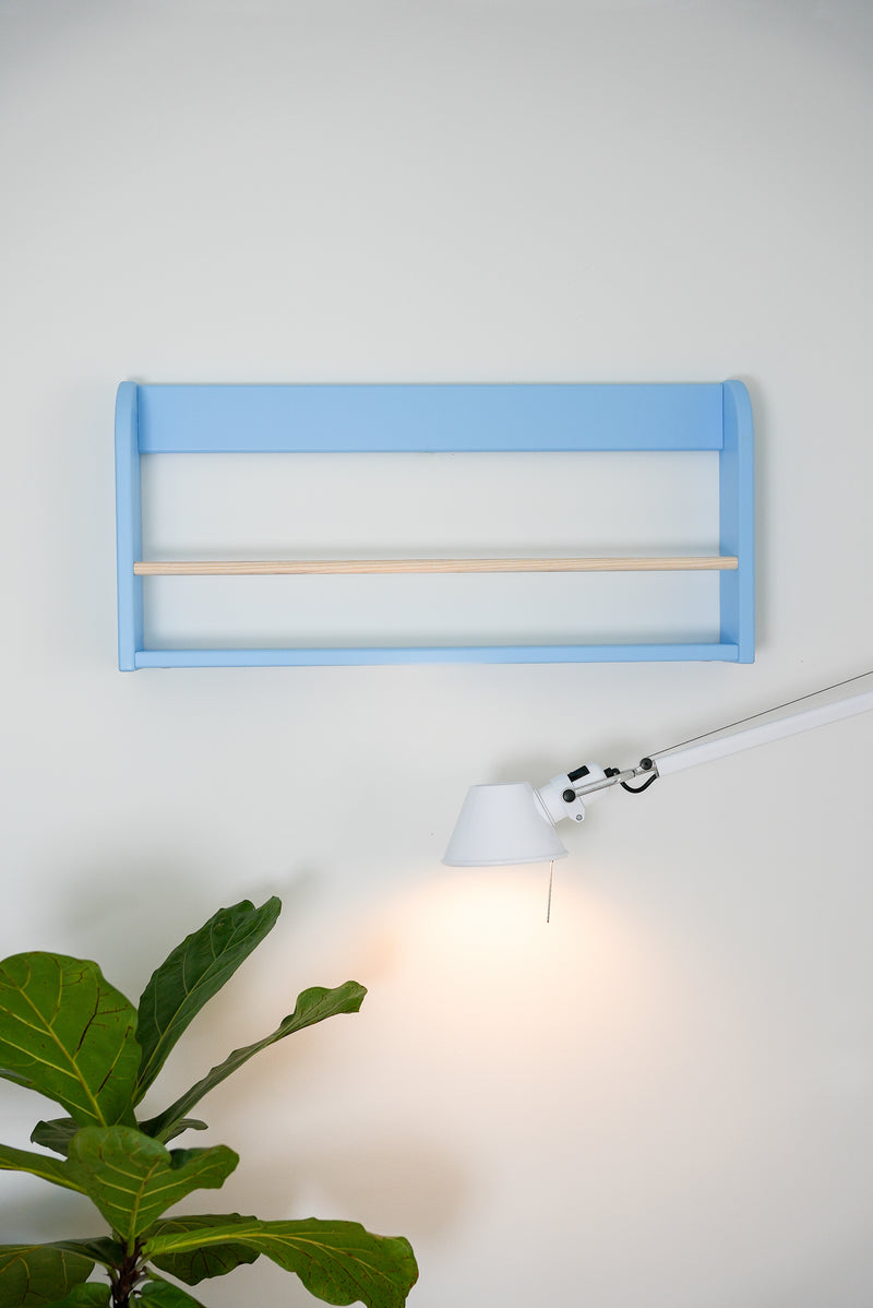 DOTS Display shelf, 75 cm, MDF, Blue Skies