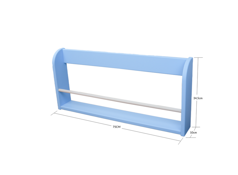 DOTS Display shelf, 75 cm, MDF, Blue Skies