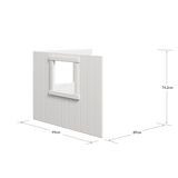 Treehouse Bed Fronts, WHITE & NOR