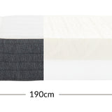 Latex Mattress, 190X140 with Cotton Cover