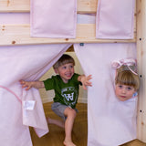 Play Curtain for Beds, Rose