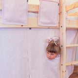 Play Curtain for Beds, Rose