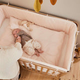 DAWN Parure de lit Bébé, 70x100 cm, Mauve Morn