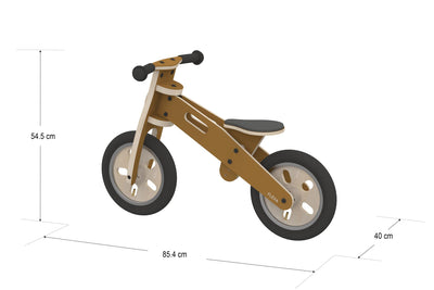 Bicicleta sin pedales