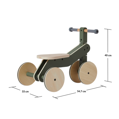 The Toddler Balance Bike, Green