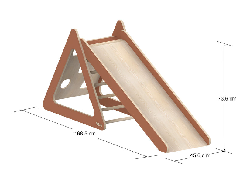 Spielturm mit Rutsche – midi