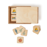 Wooden Memory Game, 18 pcs, Handpainted