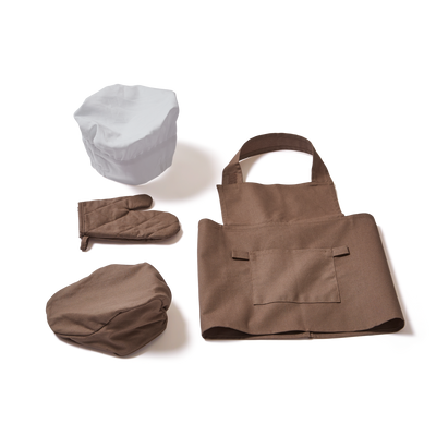 Apron Costume Set, Brown