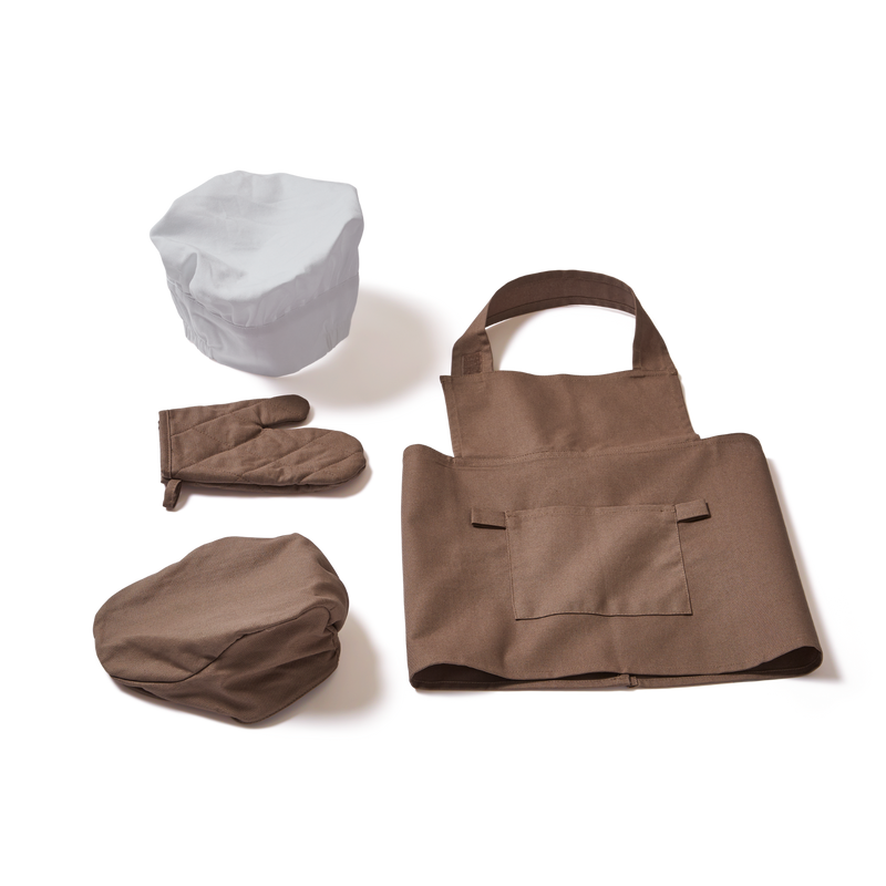 Apron Costume Set, Brown