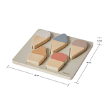 Ice Cream Puzzle, 5 pcs, Handpainted