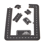Car Tracks, 22 pcs, Handpainted