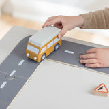 Cars, 3 cars & 1 caravan, Handpainted