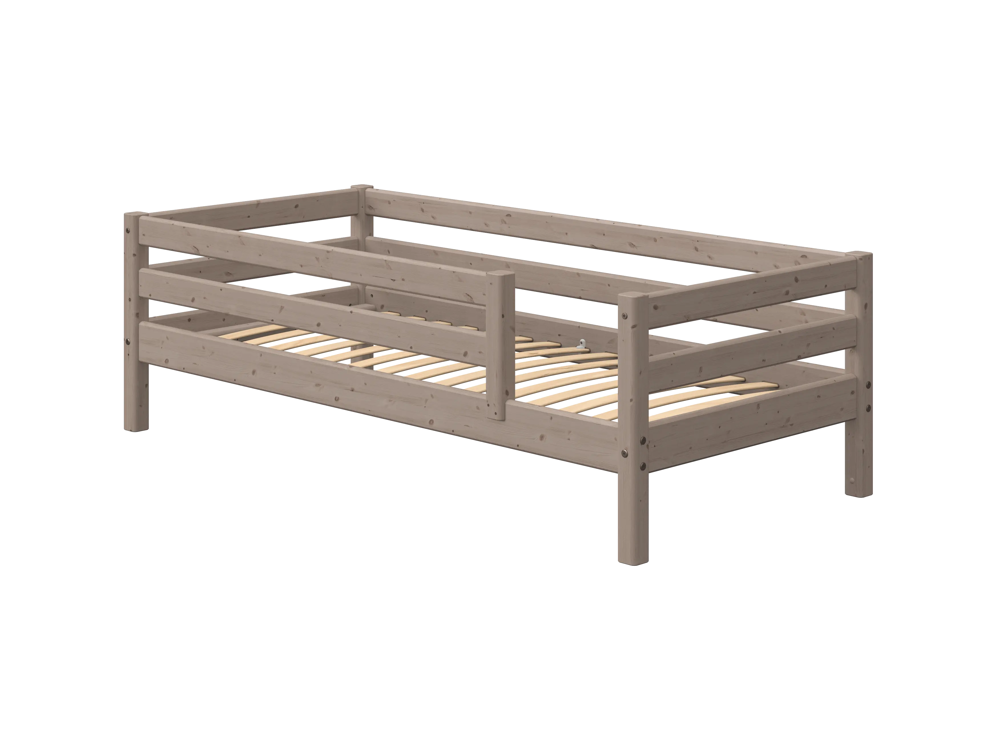 Single Bed BED_SINGLE-BED_TERRA single-bed-with-safety-rail-terra  flexa-com.myshopify.com