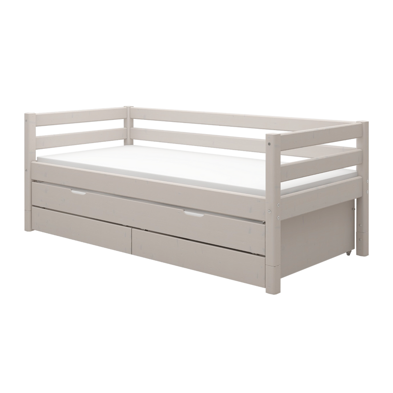 Eenpersoonsbed met uitschuifbaar bed