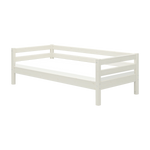 FLEXA full-length white safety rail, 200 cm, from CLASSIC collection, shown child-safe and empty on a white background.