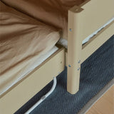 Lit simple 90x200 cm avec lit gigogne 90x190 cm, Sand