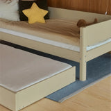 Lit simple 90x200 cm avec lit gigogne 90x190 cm, Sand