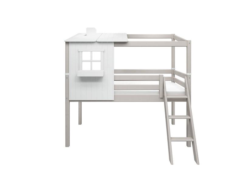 Mid-high bed w. 1/2 Classic House