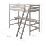 High Bed with casa module