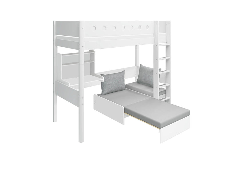 Lit mezzanine avec module Casa + Matelas en mousse pour module de couchage Casa